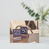 29e of 30e verjaardag Briefkaart (Staand voorkant)