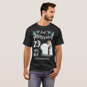 29e trouwdag Net getrouwd 29 jaar T-shirt (Voorkant volledig)
