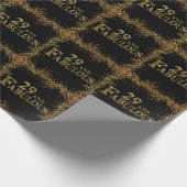 29e verjaardag cadeaupapier (Hoek)