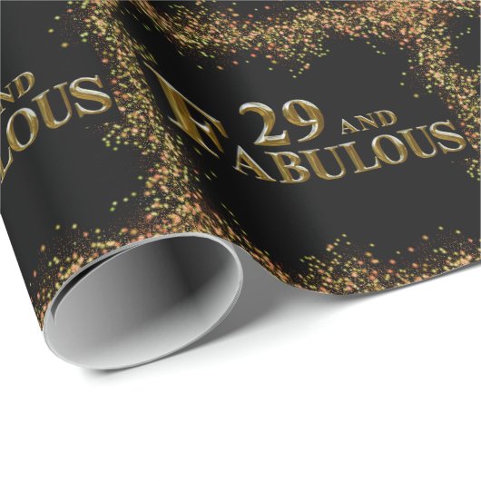 29e verjaardag cadeaupapier (Rol Hoek)