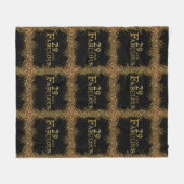 29e verjaardag fleece deken (Voorkant (Horizontaal))