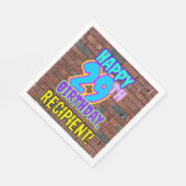 29e verjaardag ~ Fun, geïnspireerd door Urban Graf Servet (Hoek)