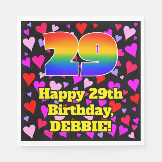 29e verjaardag: Het liefhebbende Kunstpatroon, Reg Servet (Voorkant)