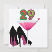 29e verjaardag uitnodiging van SRF (Voorkant)