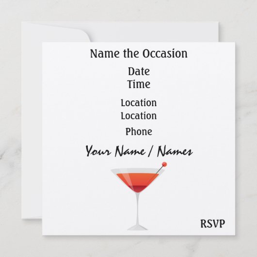 29e verjaardag uitnodiging van SRF (Achterkant)