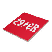 29er tegeltje (Zijkant)