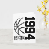 29th Birthday Sketll Limited Edition, 1994, Vereni Kaart (Gele Bloem)