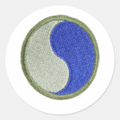 29th ronde sticker (Voorkant)