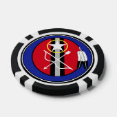 29th Weapons Squadron Poker Chip - WPS Edition (Enkel)