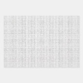 2.000+ Wiskunden Vergelijkingen Puzzel Inpakpapier Vel (Voorkant 2)