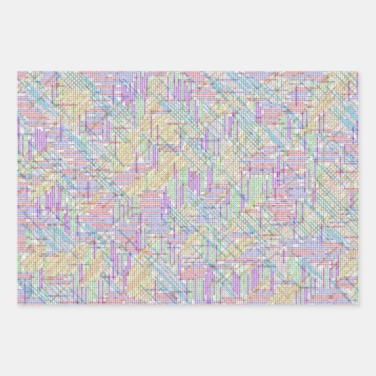 2.000+ Wiskunden Vergelijkingen Puzzel opgelost Inpakpapier Vel (Voorkant 3)