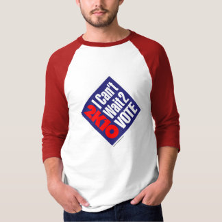 2.010 Ik kan niet wachten op 2 stemmen T-shirt