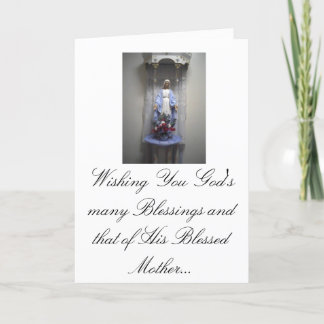 2-04-10021, Wishing You God's many Blessings ... Kaart