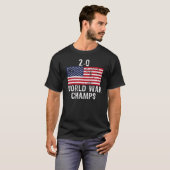 2-0 WORLD WAR CHAMPS T-SHIRT (Voorkant volledig)