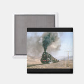 2-10-0 No 56309 kruist de barren_Stoomtreinen Magneet (Voorkant / Achterkant)