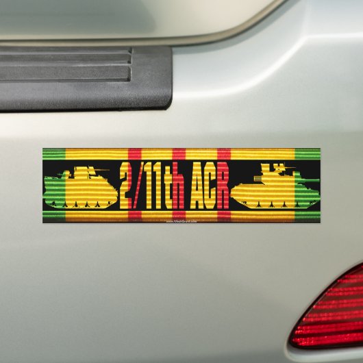 2/11e ACR VSM Bumpersticker van het Koolstofkringl (Op auto)
