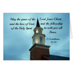 2 13:14 mei de genade van de Heer Jezus...