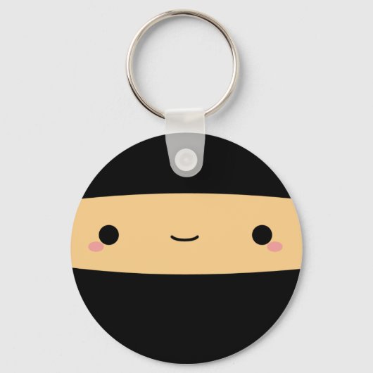 2 1/4-inch Chibi Ninja Sleutelhanger (Voorkant)