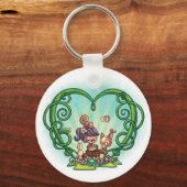 2 1/4-inch Forest song Sleutelhanger (Voorkant)