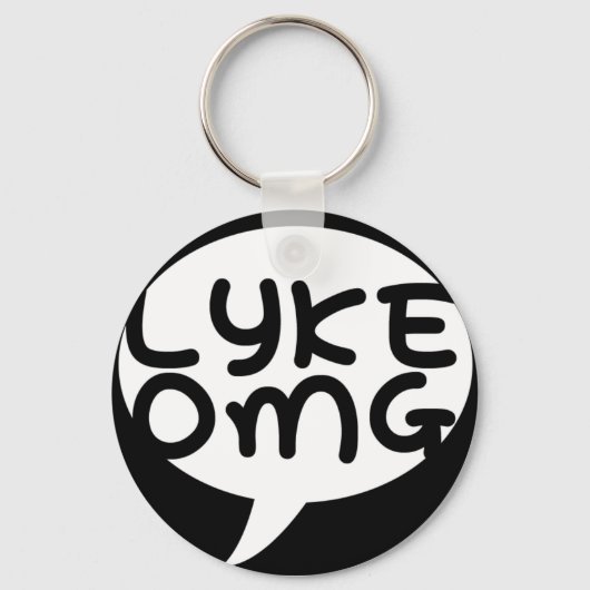 2 1/4-INCH LYKE OMG-Sleutelhanger Sleutelhanger (Voorkant)