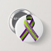 2,25-inch badge - Hemiplegische migraine Ronde Button 5,7 Cm (Voorkant /achterkant)