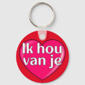 2,25-inch Basic Button Sleutelhanger (Voorkant)