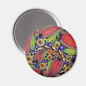 2,25-inch kunstmagneet magneet (Voorkant / Achterkant)
