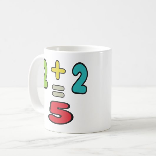 2+2=5 KOFFIEMOK (Voorkant links)