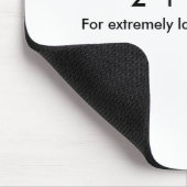 2 + 2 = 5, Voor zeer grote hoeveelheden van 2. Muismat (Hoek)