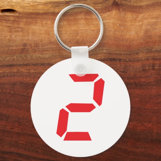 2 2 digitale wekker sleutelhanger (Voorkant)