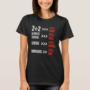 2+2 Nog steeds vier docenten Fysica-docent T-shirt