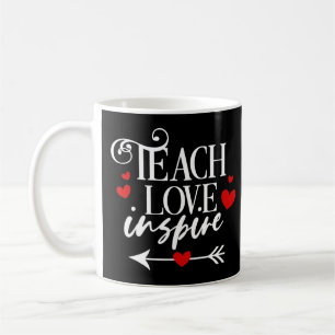 2/2 Teach Love Inspire Shirt kleuterleraren Koffiemok