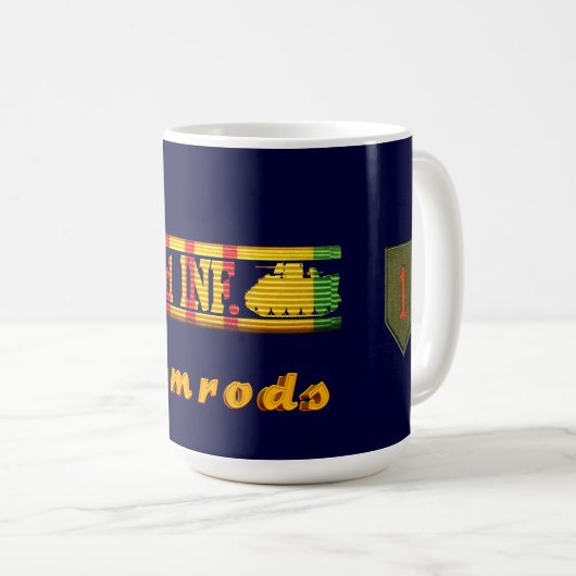 2/2e Infanterieur VSR Ramrods Insignia Mok (Voorkant rechts)