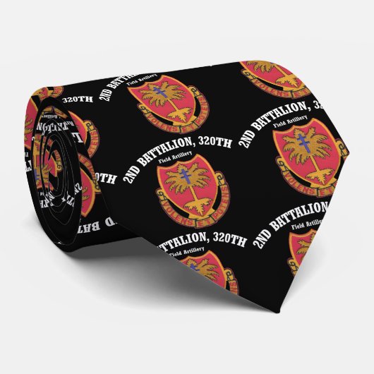 2/320e Stropdas van veldartillerie (Opgerold)