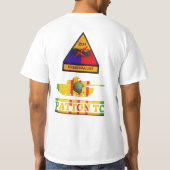 2/34e Armor M48A3 Patton TC Shirt (Achterkant)