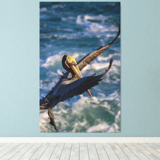 2.3 Aanlanding Canvas Afdruk (Insitu (Houten vloer))