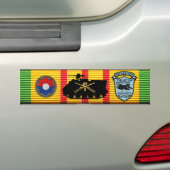 2/47e Inf. M125A1 Nieuwe patches Bumpersticker (Op auto)