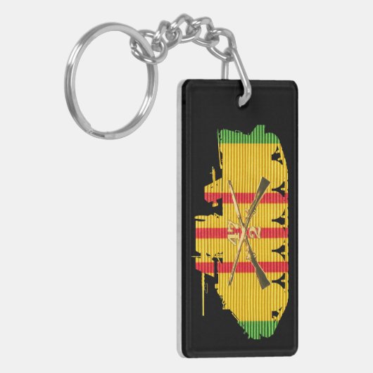 2/47e Inf VSM M113 en CIB-Sleutelhanger Sleutelhanger (Voorkant Links)