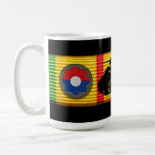 2/47e Infanterie Vietnam Service Ribbon Mok (Links)