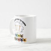 2/4, het is een goede dag om kleine mensen te lere koffiemok (Voorkant links)