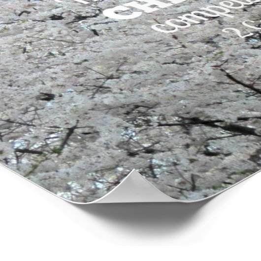 2 5:14 De liefde van Christus dwingt ons. Poster (Hoek)