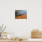 2 5:14 De liefde van Christus dwingt ons. Poster (Keuken)