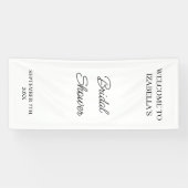 2,5×6 aangepaste huwelijksfeest bruidsfeest welkom spandoek (Horizontaal)