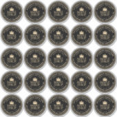 2.5"Esdoornsiroop Waterdicht Transparant of Wit Sticker (Voorkant)