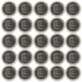 2,5-inch Manuka Honey Black Gold Honey Nutrition F Sticker (Voorkant)