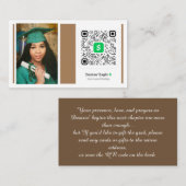 2,5-inch x 2,5-inch behuizingskaart informatiekaartje (Voorkant / Achterkant)