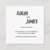 2,5-inch x 2,5-inch behuizingskaart informatiekaartje (Voorkant)