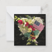 2,5-inch x 2,5-inch flatpanel Kaart - IN GEHEUGEN Notitiekaartje (Achterkant)