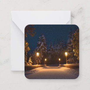 2,5-inch x 2,5-inch flatpanel kaart notitiekaartje