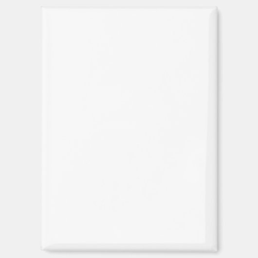 2,5-inch x 3,5-inch rechthoekige magneet (Voorkant)